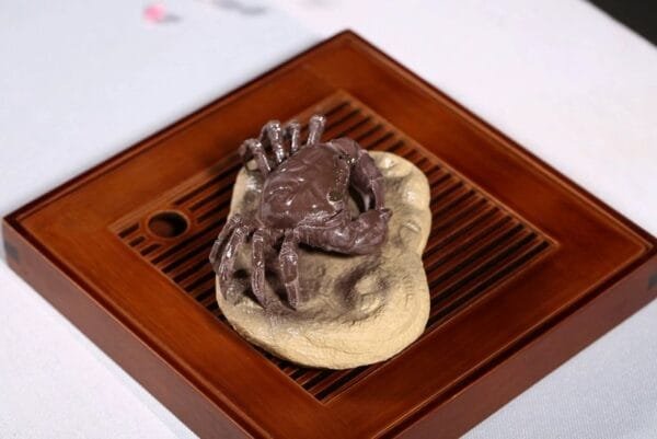 Color Changing Red Crab Tea Pet - Image 6