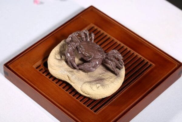 Color Changing Red Crab Tea Pet - Image 4