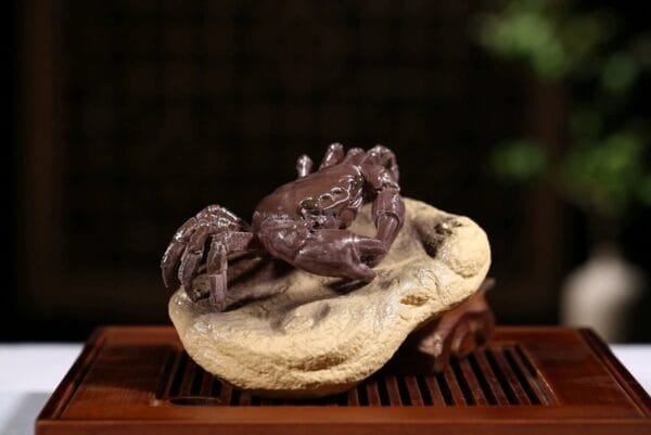 Color Changing Red Crab Tea Pet - Image 3
