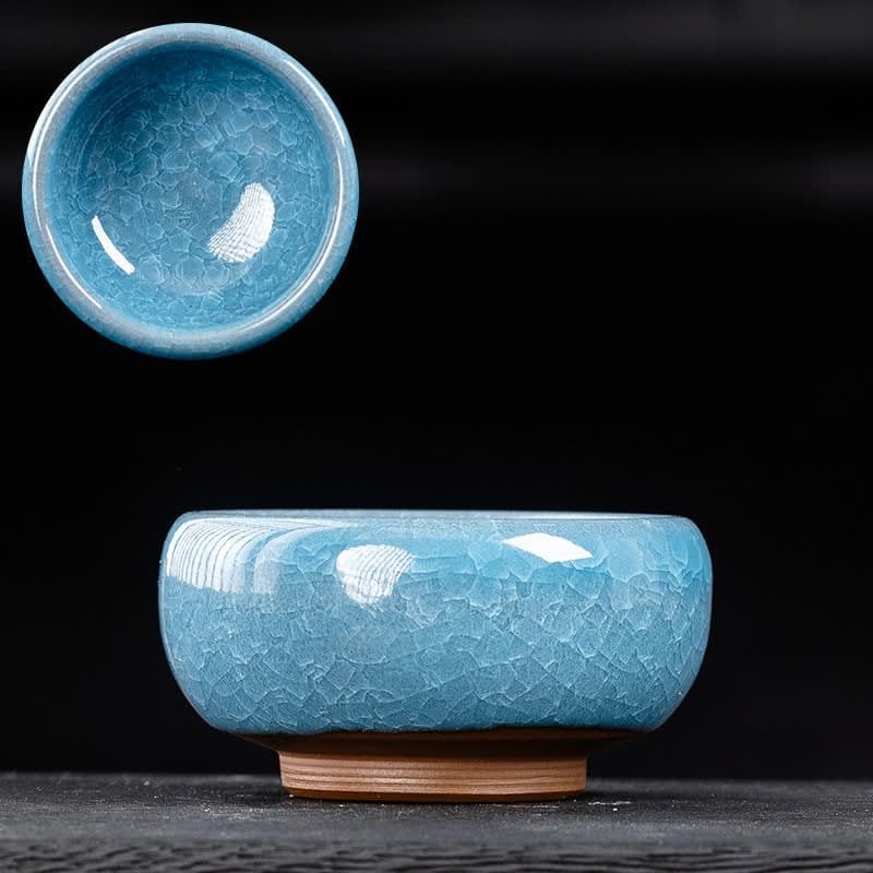 Lake Light Blue Small Meditation Tea Cup