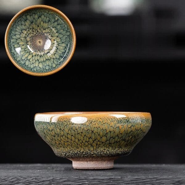 Yellow Partridge Lamp Tea Cup