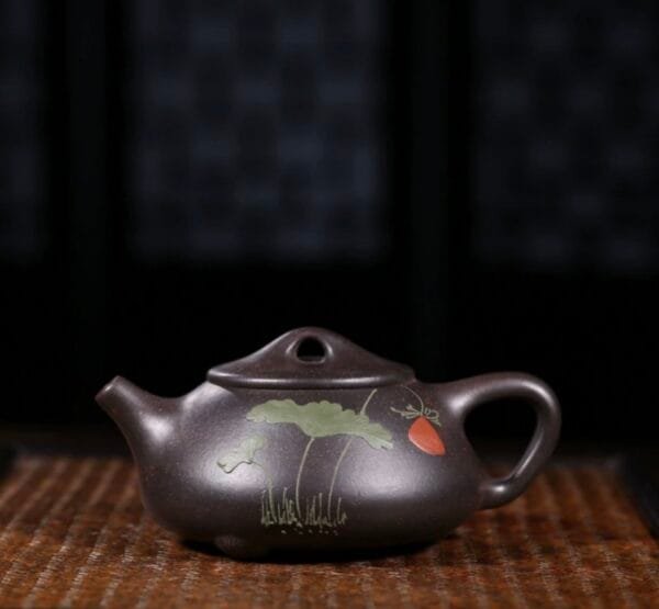 Handmade purple sand pot